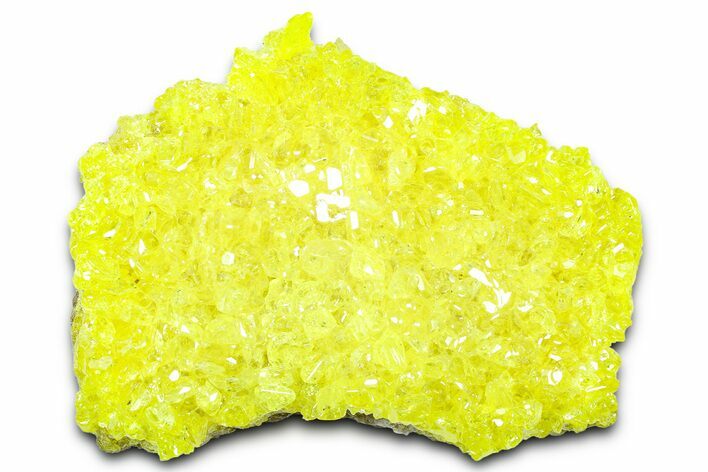 Bright-Yellow Sulfur Crystals - Bolivia #359288